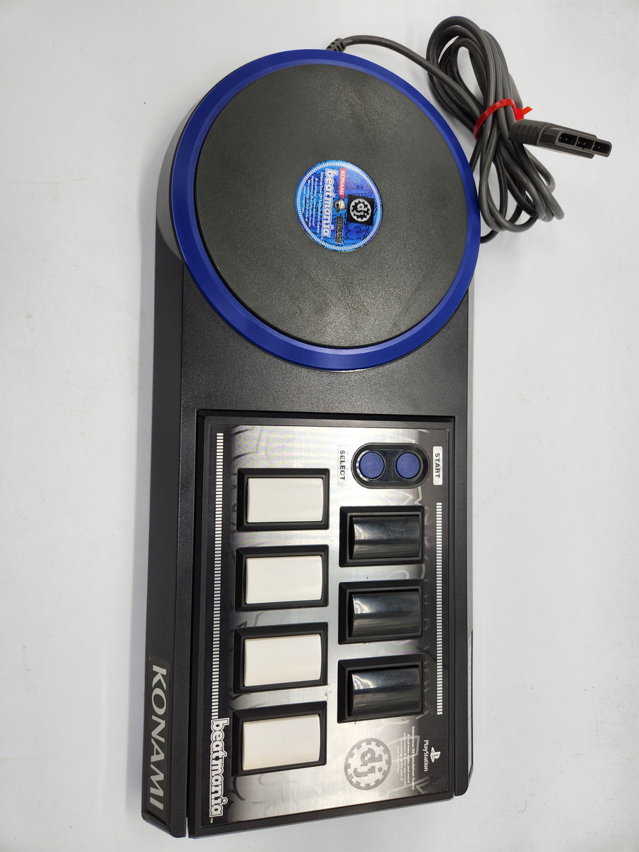 Konami Beatmania IIDX Turntable Dedicated Controller 25047-CON PS2  PlayStation 2.