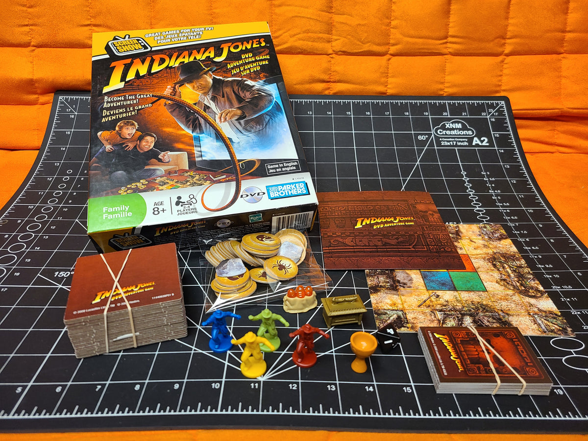 2008 Indiana Jones DVD Adventure Board Game – Toy Heaven