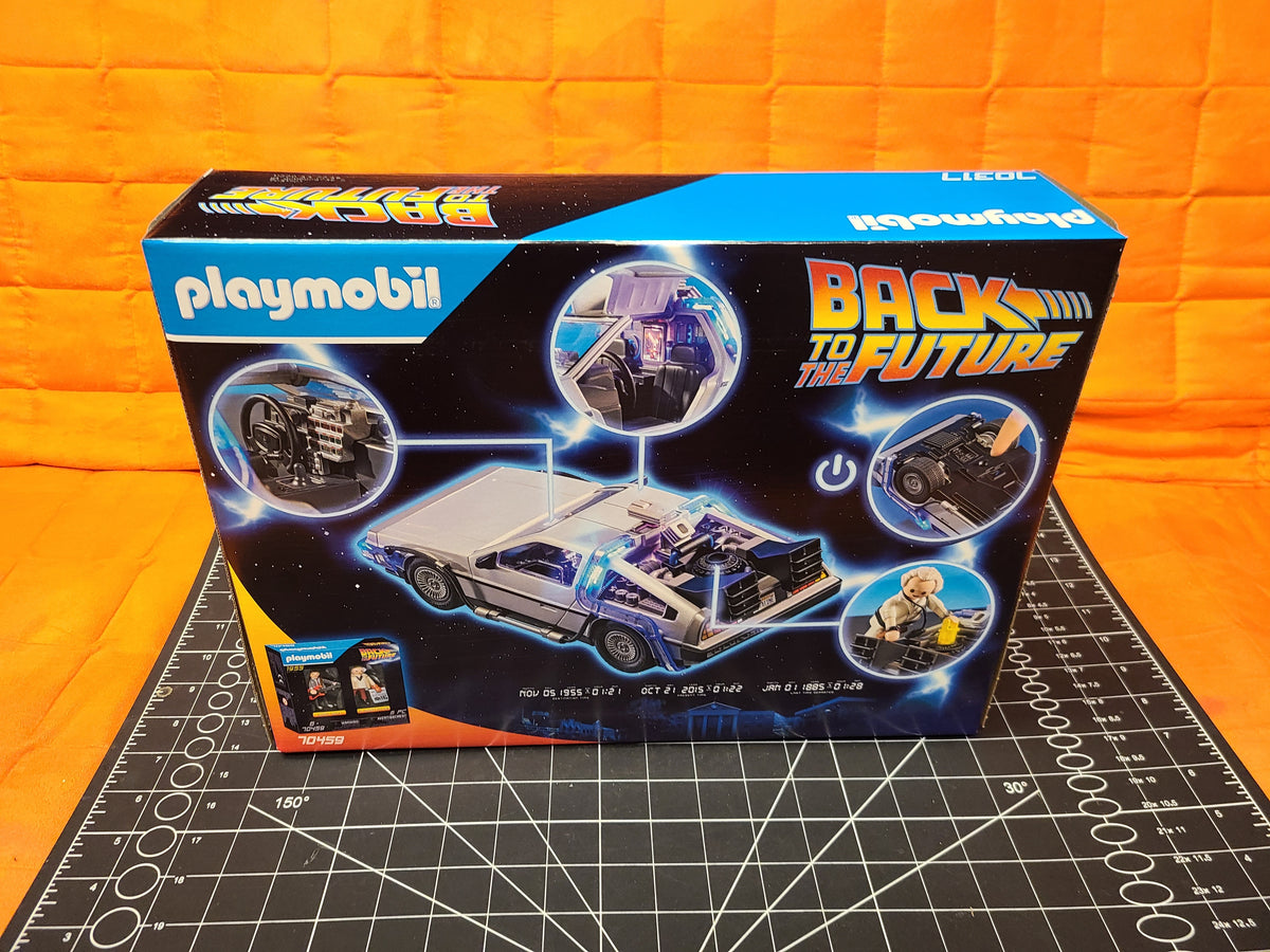 PLAYMOBIL 70317 - Back to the Future - DeLorean pas cher 