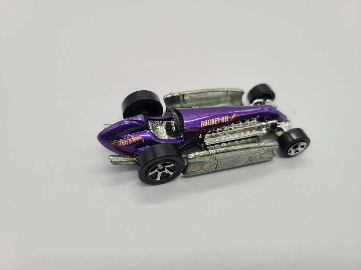 Hot Wheels Purple Rocket Oil Special 1:64 Scale Diecast Toy Car Model  Mattel.