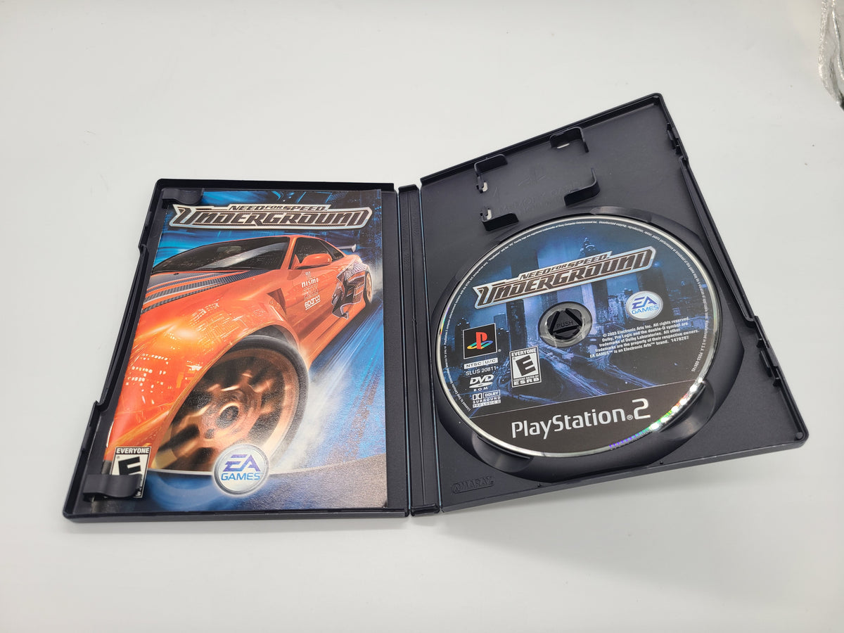 Need for speed underground best sale 1 ps2