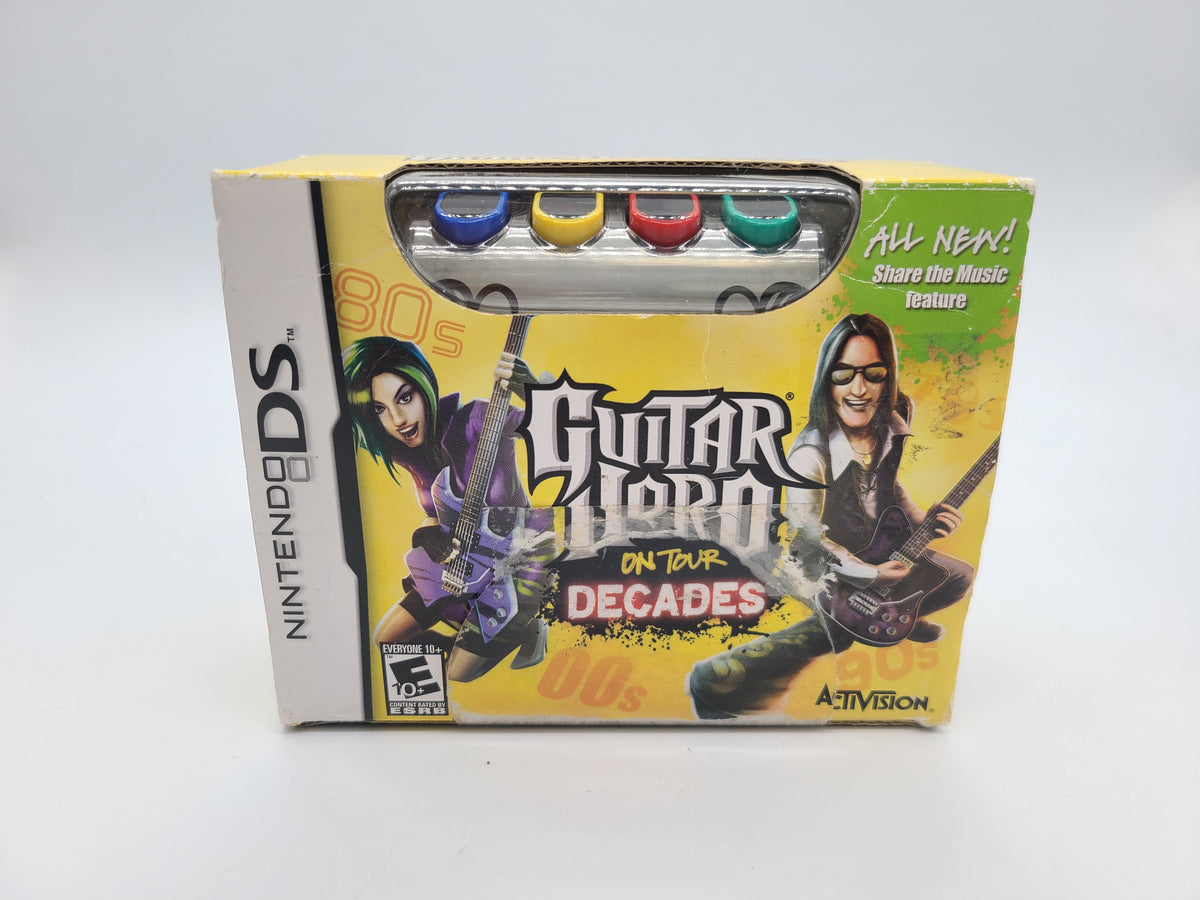 Nintendo ds guitar hero on hot sale tour decades