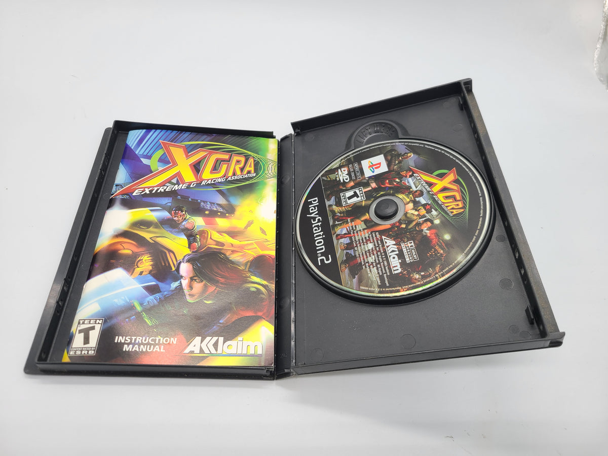 XGRA: Extreme-G Racing (Sony PlayStation 2, 2003) PS2.