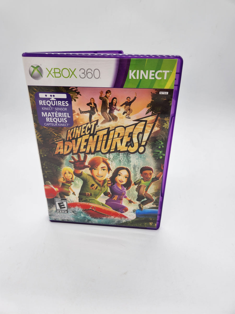 Kinect Sensor with Kinect Adventures! - Xbox 360 Standard Edition: Xbox  360: Video Games 