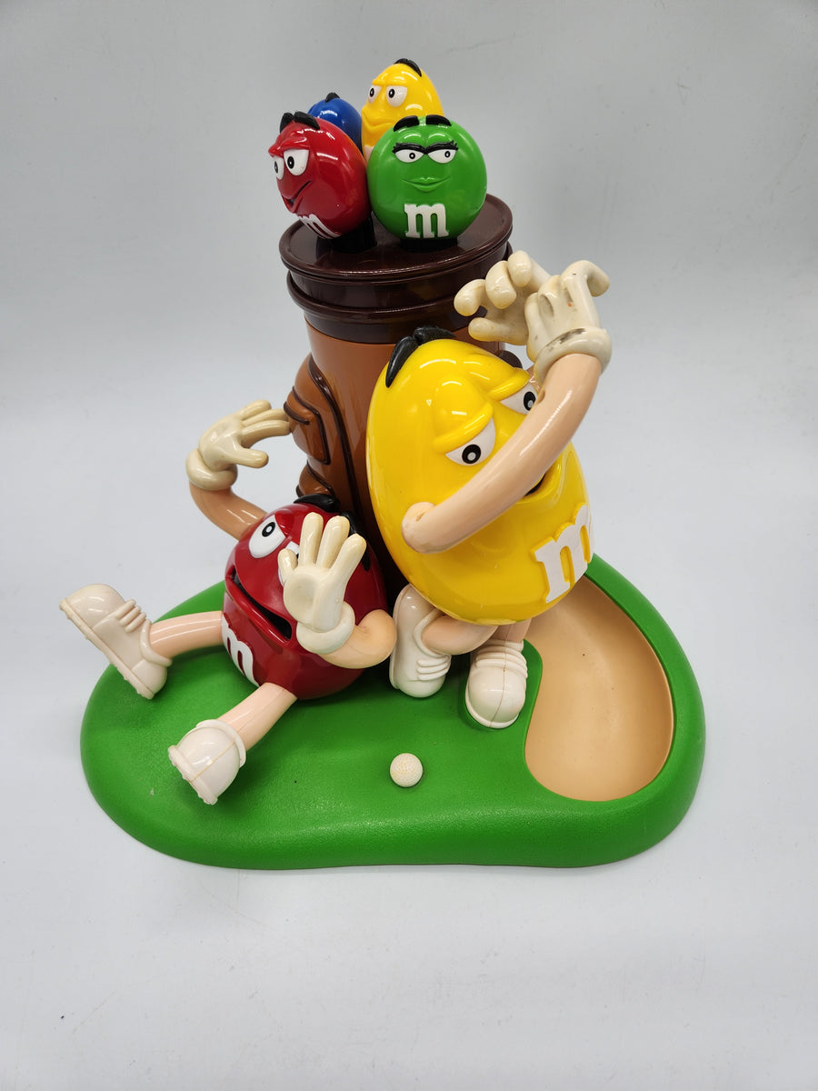 New Vintage M&m's Yellow LA-Z-BOY Dispenser New in Box 