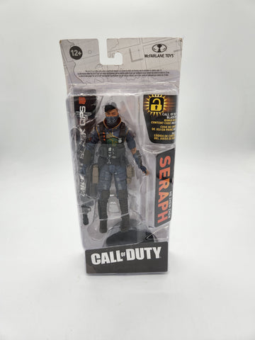 Call of Duty Action Figure He Zhen-Zhen Seraph Black Ops 4 in Game Code McFarlane.