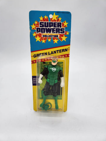 Super Powers Collection Slim Card Green Lantern action figure Kenner 1986 NIP 3.