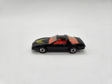 HOT WHEELS THE HOT ONES 1982 BLACK PONTIAC FIREBIRD T-TOP.