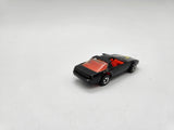 HOT WHEELS THE HOT ONES 1982 BLACK PONTIAC FIREBIRD T-TOP.