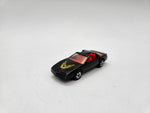 HOT WHEELS THE HOT ONES 1982 BLACK PONTIAC FIREBIRD T-TOP.