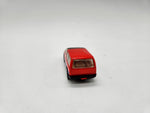 1990 Hot Wheels Chevy Lumina, Red w/Pink, Blackwalls.