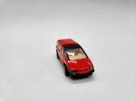 1990 Hot Wheels Chevy Lumina, Red w/Pink, Blackwalls.