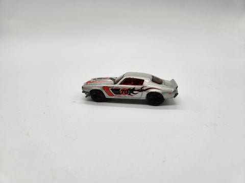 2010 Hot Wheels '70 Chevy Camaro RS silver.