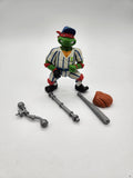 1991 Grand Slammin’ Raphael Teenage Ninja Turtles TMNT Vintage Action Figure.