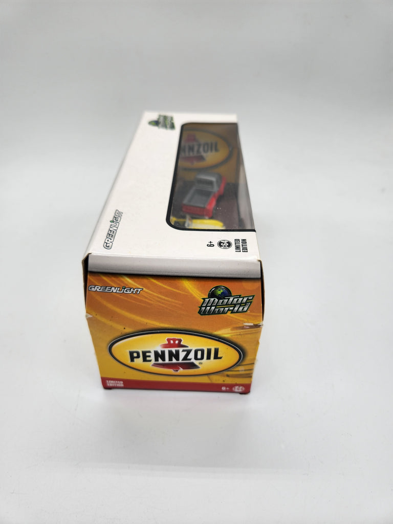 GreenLight Motor World Pennzoil Green Machine Set 1 #58025 New