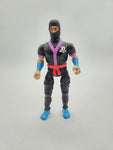 Rambo Forces of Freedom BLACK DRAGON NINJA figure 1985 Coleco.