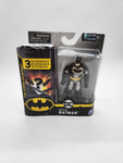 DC Comics Caped Crusader Batman Rebirth 4" Figure with Mystery Accessories.