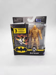 DC Spin Master Batman Armor Gold Chase The Caped Crusader 4" 1ST EDITION.