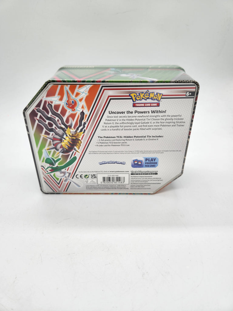  Pokemon TCG: Hidden Potential Tin - Giratina V : Toys & Games