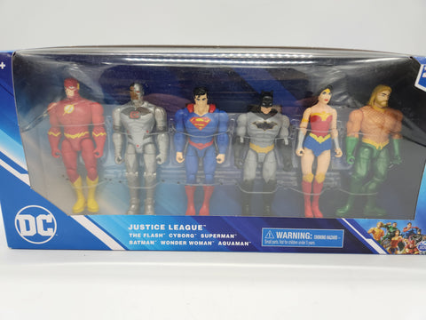 DC Comics, Justice League 6-Pack, 4-inch Action Figures
