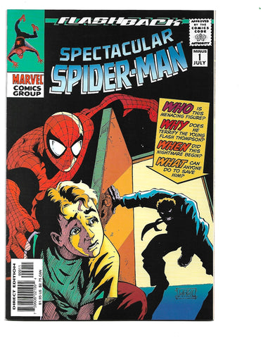 The Spectacular Spider-Man #1  1997 Flashback Flash Thompson Marvel Comics.