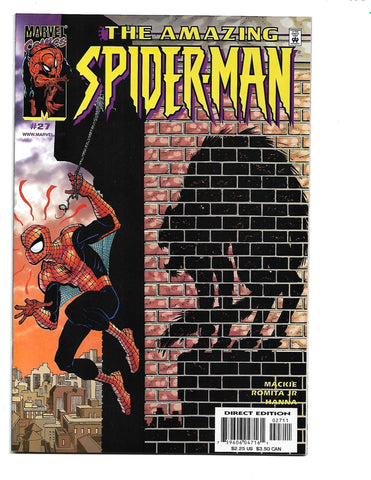 The Amazing Spider-Man #27 2001 Spider-Man Marvel Comics.