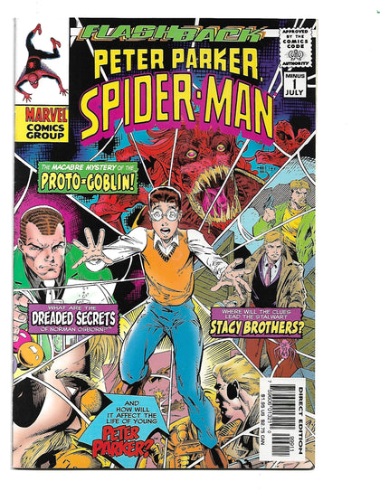 Peter Parker Spider-Man Flashback #1 Marvel Comics 1997.