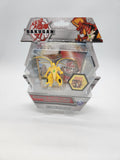 Bakugan Dragonoid Yellow Collector Figure 2 Trading Cards.