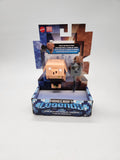 MINECRAFT Legends Piglin Runt Figure Mace Attack Fully Articulated Mojang.