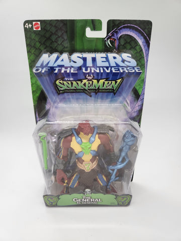 The General Masters of the Universe vs The Snake Men 200X NIB 2003 Mattel.