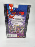 2001 Marvel Spider-Man Toy Biz Scarlet Spider Action Figure Web of NIB.