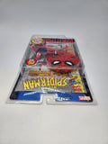 2001 Marvel Spider-Man Toy Biz Scarlet Spider Action Figure Web of NIB.