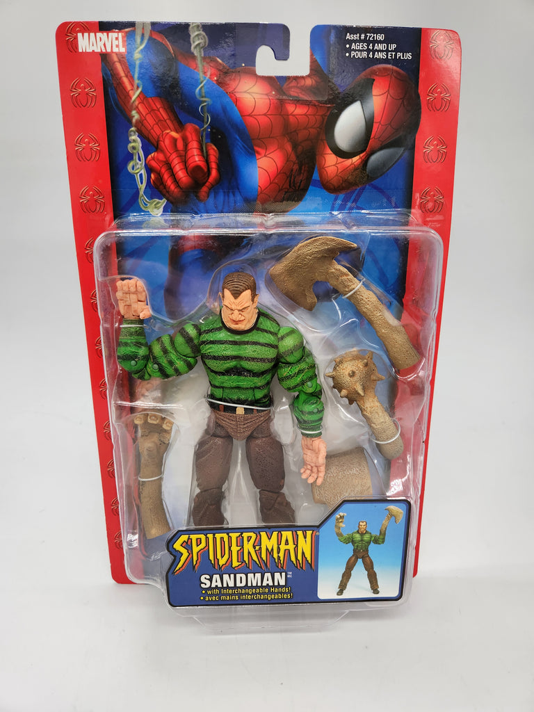 Toy Biz Marvel Spider Man Sandman Action Figure 2004. Toy Heaven