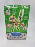 RARE 2003 Masters Of The Universe MOTU 200x Snake Armor He-Man NEW MOC Heman.