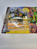 Sword-Slicin' Leonardo Wacky Action TMNT 1990 Playmates Figure.