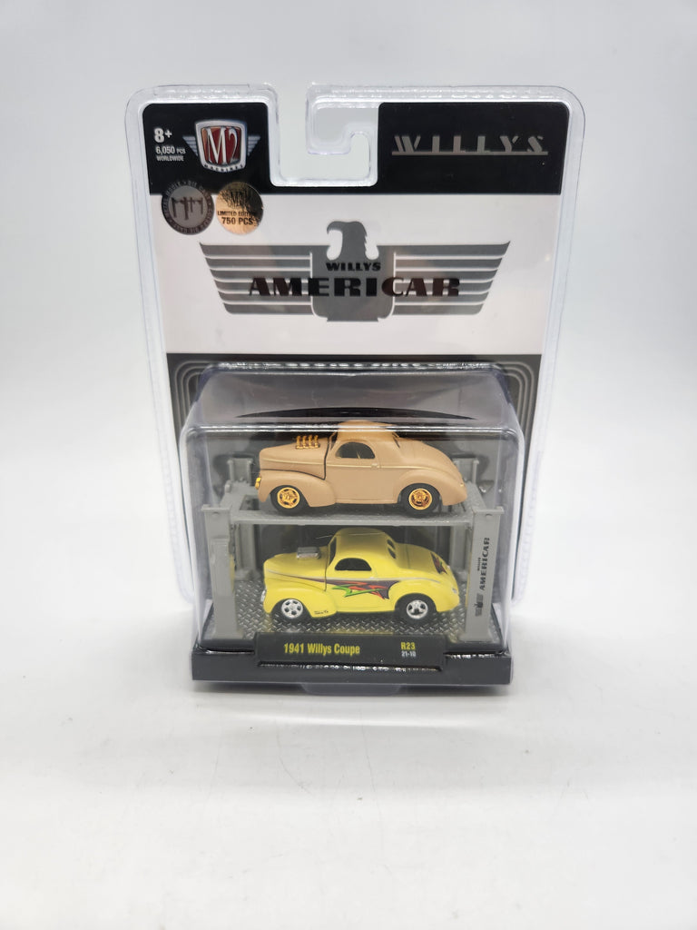 41 WILLYS COUPE CHASE CAR AMERICAR M2 MACHINES AUTO-LIFT R23 2