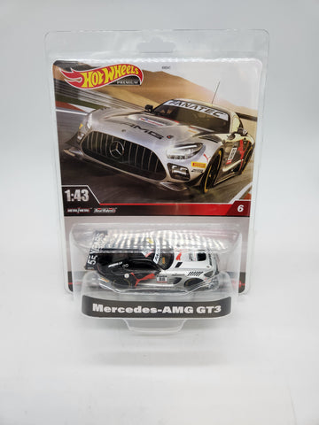 Hot Wheels 2024 Premium 1:43 Scale Mercedes-AMG GT3.