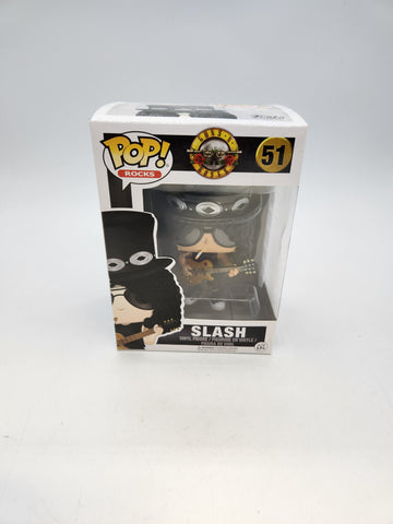 Funko Pop! Rocks Slash #51 Vinyl Figure.