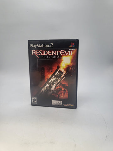 Resident Evil Outbreak PS2.