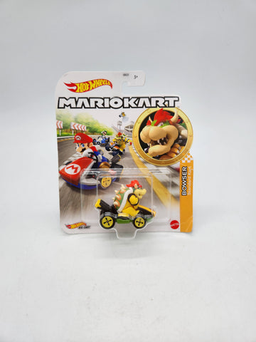 NEW Mattel GRN20 Hot Wheels 1:64 Mario Kart BOWSER Standard Kart DieCast Car.