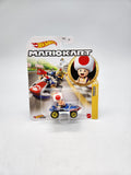 NEW Mattel GBG30 Hot Wheels Mario Kart 1:64 TOAD Sneaker Kart Diecast Car.