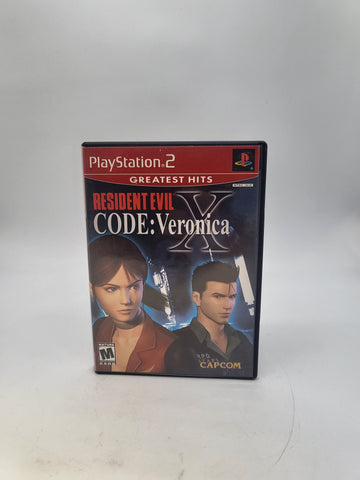 Resident Evil Code: Veronica PS2.