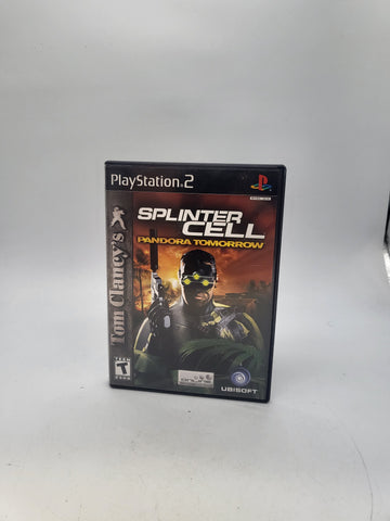 Tom Clancy's Splinter Cell Pandora Tomorrow PS2.