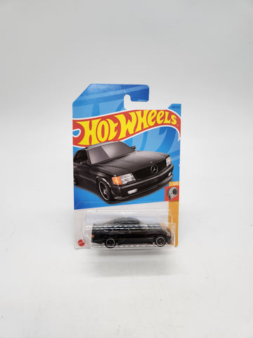 '89 Mercedes-Benz 560 SEC AMG 150/250 Hot Wheels 2023 HKG45 HW Turbo 4/5 black.