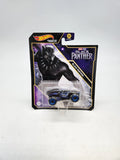 New in Package Hot Wheels Marvel Black Panther Character Car Version 2021.