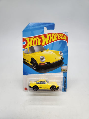 Hot Wheels Porsche 911 Carrera RS 2.7 46/250 Yellow Factory Fresh 4/10 HTC49 HW.