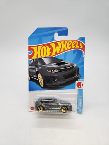 Hot Wheels HW J-IMPORTS Subaru WRX STI Grey 2/10 Long Card 21/250 HKK63.