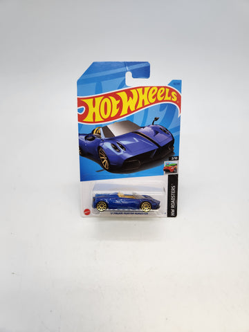 HOT WHEELS 2023 '17 Pagani Huayra Roadster Blue HW Roadsters 13/250 HKK08.