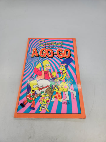 Simpsons Comics A Go-Go Matt Groening Compilation 1st Edition Paperback FP20.