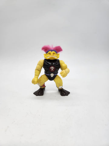 Vtg Stone Protectors ZINK original action figure pink hair yellow troll Zinc.